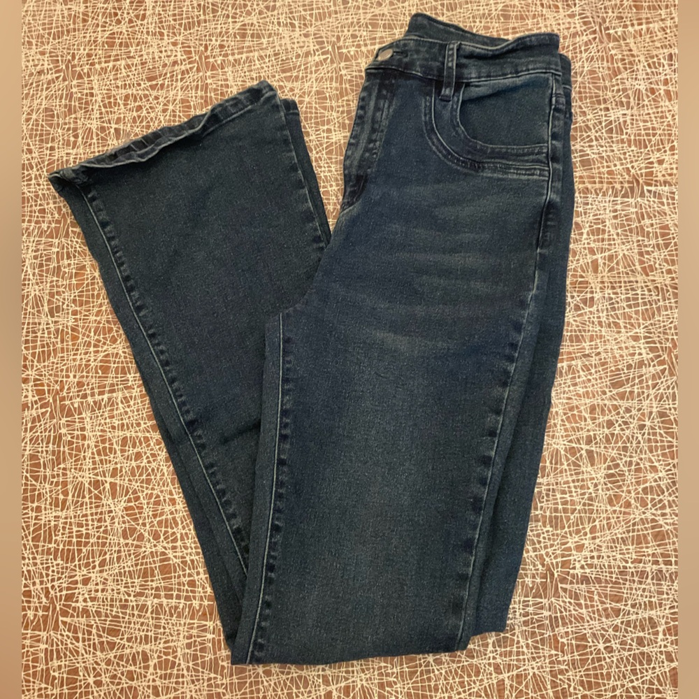 Flared jeans (high rise) SHEIN